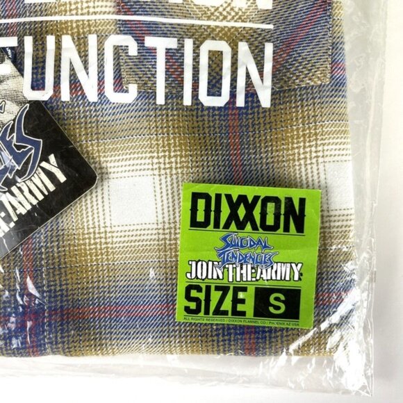 Dixxon Suicidal Tendencies Join The Army Youth Division Boys S Flannel Shirt - Picture 3 of 6